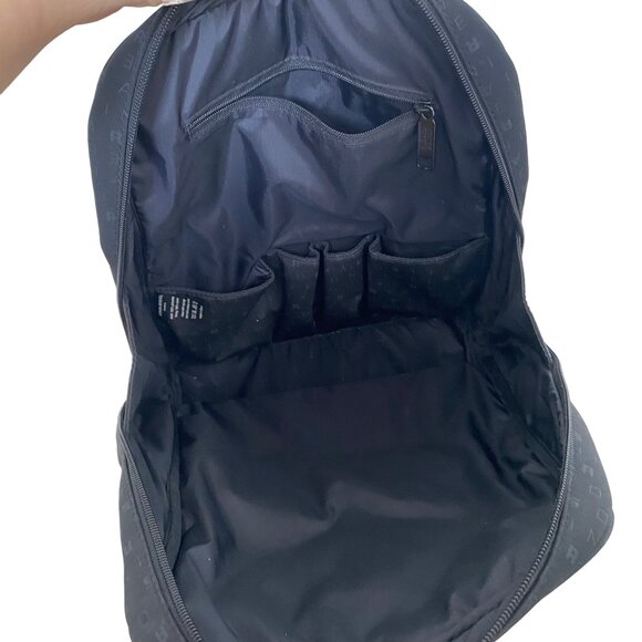 Sonia Rykiel nylon backpack signature black logo main image 14